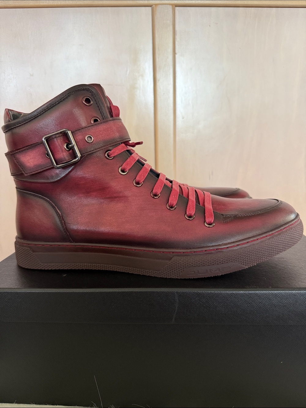 Jump Sullivan 13 Men's High-Top Sneakers in Burgundy NIB